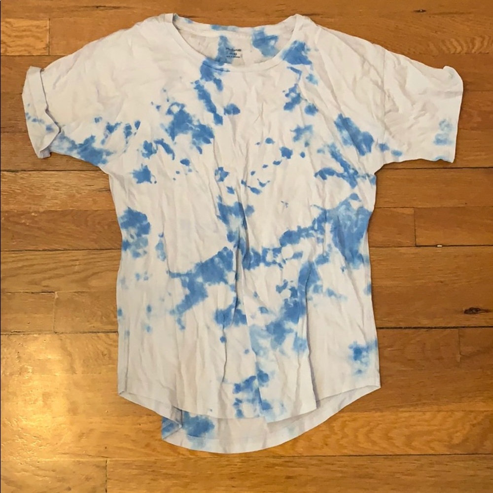 Bundle 3 for $30 madewell sky cloud tie dye T-shirt blue xs